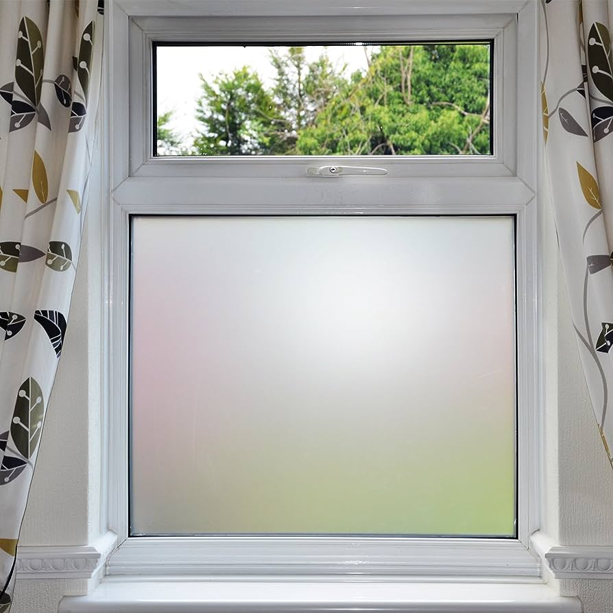 Frosted vinyl - window privacy